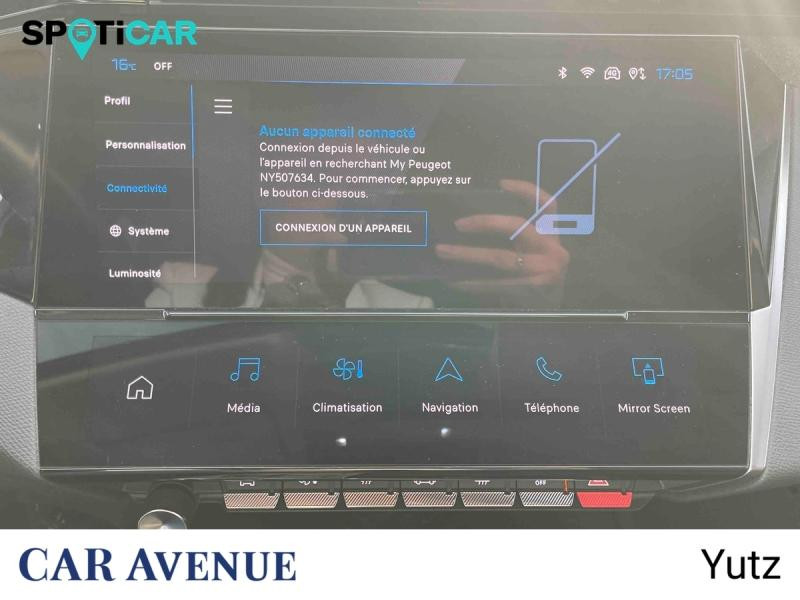 Used PEUGEOT 308 PHEV 180ch Allure Pack e-EAT8 2022 Blanc Nacré (S) € 20990 in Yutz