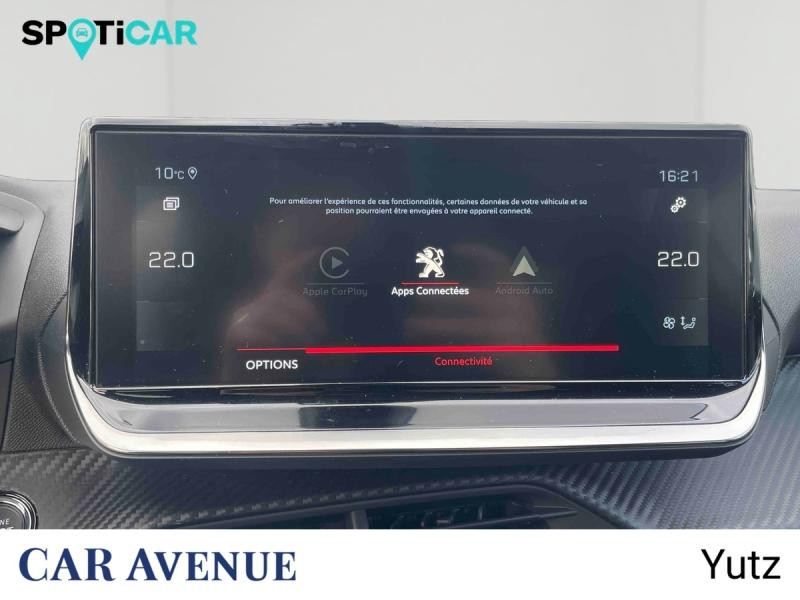 Occasion PEUGEOT 208 1.2 PureTech 100ch S&S Roadtrip EAT8 2021 Blanc nacré 13990 € à Yutz