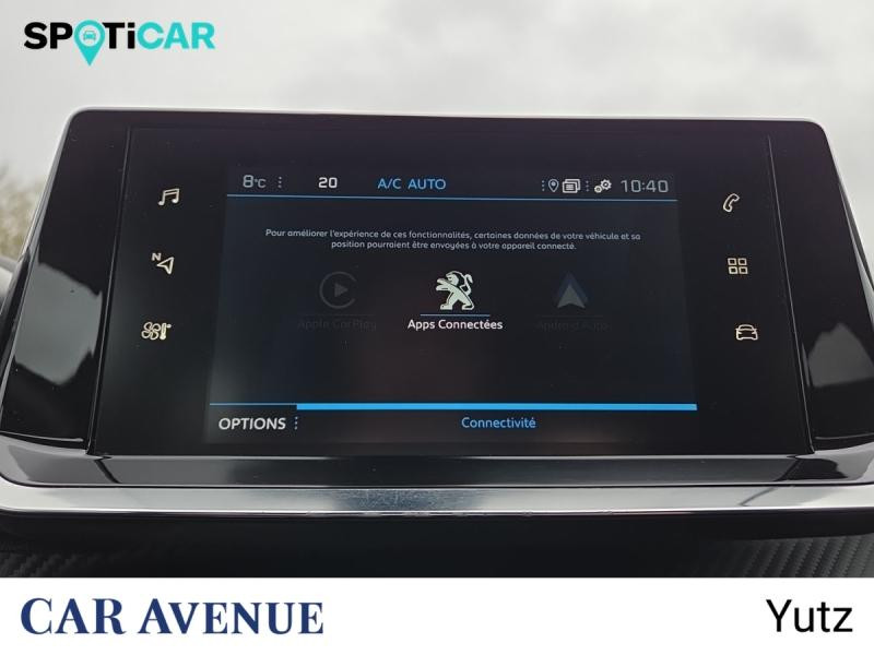 Occasion PEUGEOT 2008 1.2 PureTech 100ch S&S Style 2021 Noir Perla Nera (M) 13990 € à Yutz