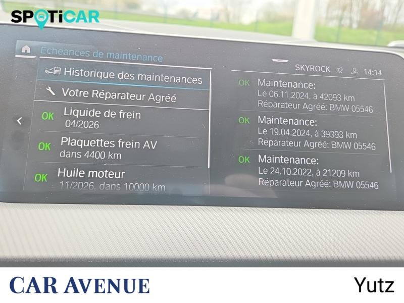 Occasion BMW Série 1 120dA 190ch M Sport 2021 Saphirschwarz métallisé 27990 € à Yutz