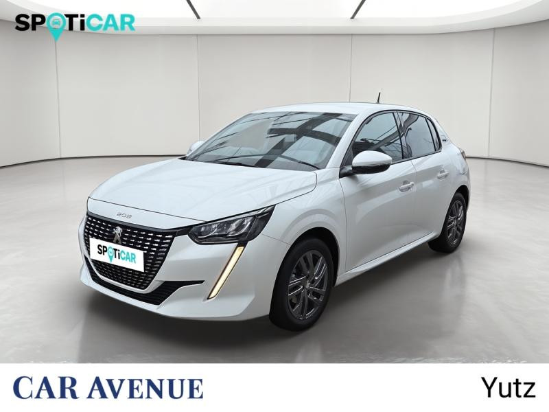 Used PEUGEOT 208 1.2 PureTech 75ch S&S Style 2021 Blanc Banquise (O) € 11990 in Yutz
