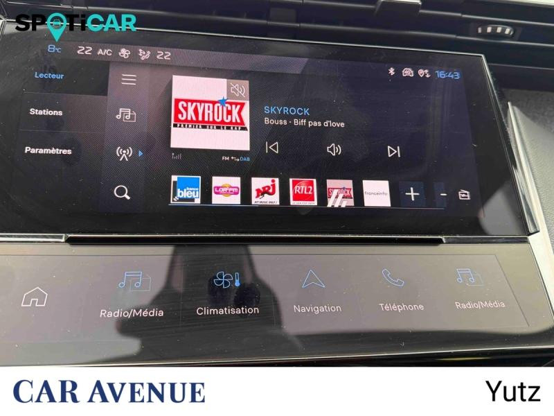 Used PEUGEOT 308 1.2 PureTech 130ch S&S Allure 2022 Blanc Banquise (O) € 16990 in Yutz