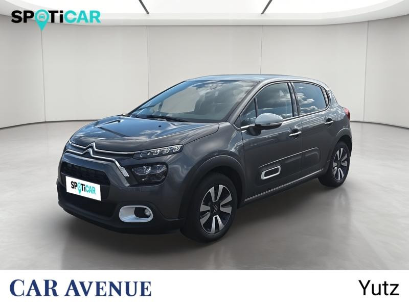 Used CITROEN C3 1.5 BlueHDi 100ch S&S Feel E6.d 2022 Gris Acier (M) € 12490 in Yutz