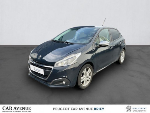 Occasion PEUGEOT 208 1.6 BlueHDi 75ch Style 5p 2018 Gris Hurricane 12 490 € à Briey