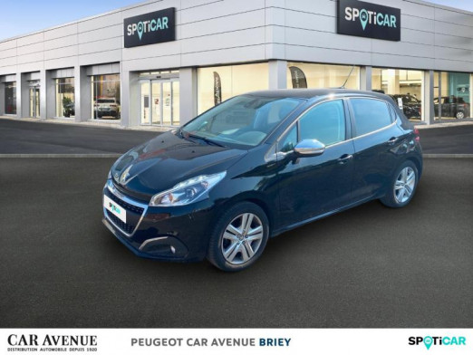 Occasion PEUGEOT 208 1.2 PureTech 82ch E6.2 Evap Signature 5p 2019 Noir Perla Nera 12 990 € à Briey