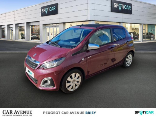 Occasion PEUGEOT 108 1.0 VTi Style Top 5p 2018 Red Purple 9 990 € à Briey