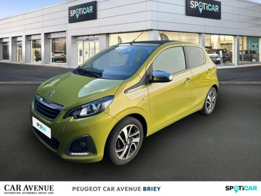 Occasion PEUGEOT 108 VTi 72 Top! Collection S&S 85g 5p 2019 Green Fizz 11 490 € à Briey