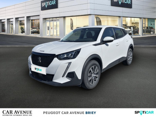 Occasion PEUGEOT 2008 1.2 PureTech 100ch S&S Active 2020 Blanc banquise (O) 14 990 € à Briey