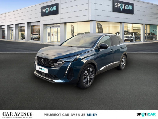 Occasion PEUGEOT 3008 1.2 PureTech 130ch S&S Allure Pack EAT8 2022 Bleu Célèbes (M) 24 990 € à Briey