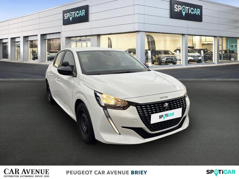 Occasion PEUGEOT 208 1.5 BlueHDi 100ch S&S Active 2023 Blanc Banquise (O) 14490 € à Briey