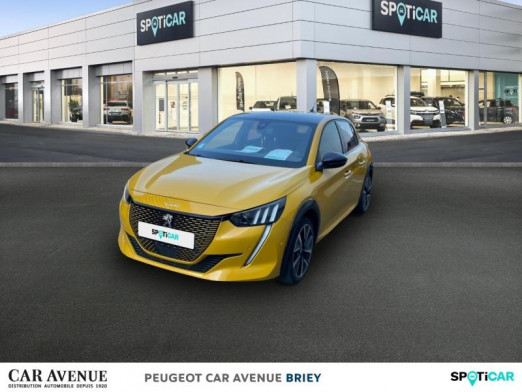 Occasion PEUGEOT 208 e-208 136ch GT 2022 Jaune 16 990 € à Briey