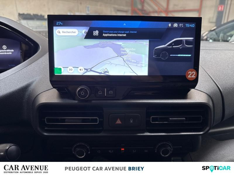 Occasion PEUGEOT Partner M 800kg Electrique 136ch Batterie 54 kWh 2025 Gris Aluminium 36530 € à Briey