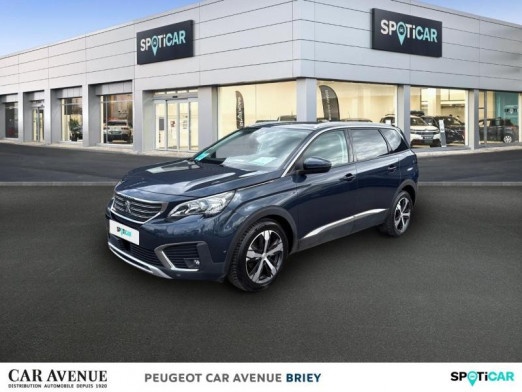 Used PEUGEOT 5008 1.2 PureTech 130ch E6.c Allure S&S 2018 Bleu Bourrasque (M) € 14,490 in Briey