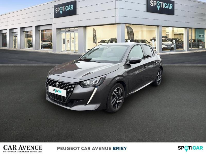 Occasion PEUGEOT 208 1.2 PureTech 100ch S&S Allure 118g 2021 Gris Platinium (M) 11990 € à Briey