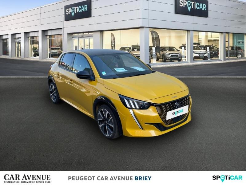 Occasion PEUGEOT 208 e-208 136ch GT 2022 Jaune 15290 € à Briey