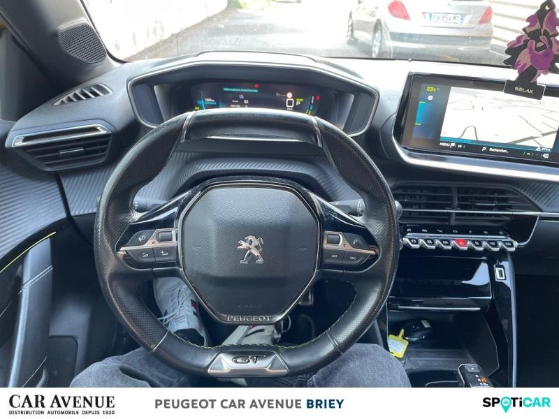 Occasion PEUGEOT 208 e-208 136ch GT 2022 Jaune 15290 € à Briey