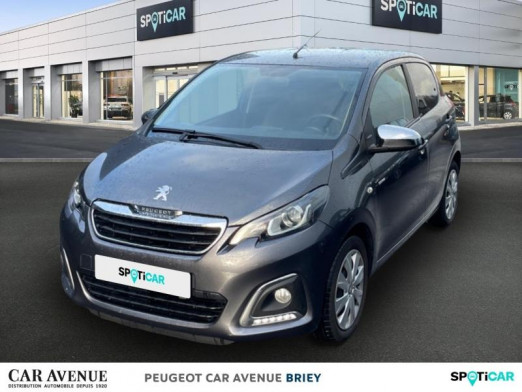 Occasion PEUGEOT 108 VTi 72 Style S&S 4cv 5p 2021 Gris Gallium (M) 10 490 € à Briey