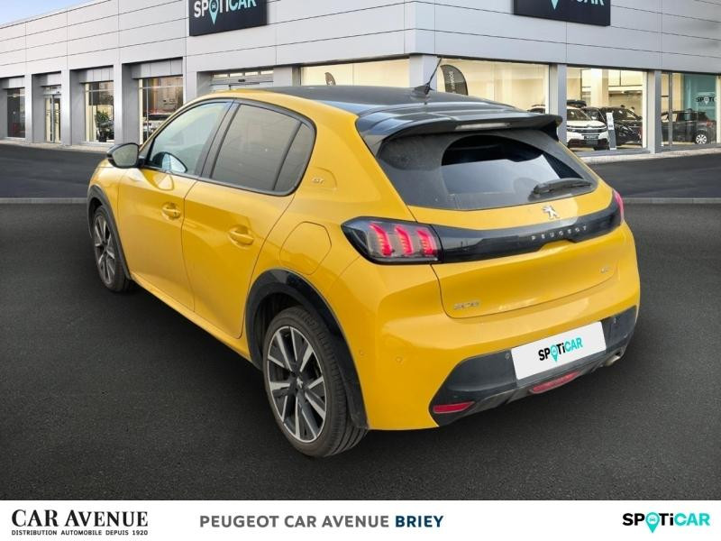 Occasion PEUGEOT 208 1.2 PureTech 100ch S&S GT EAT8 2021 Jaune 15490 € à Briey