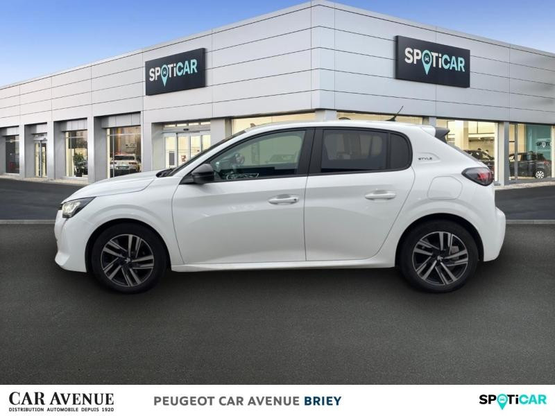 Occasion PEUGEOT 208 1.2 PureTech 75ch S&S Style 2023 Blanc Banquise (O) 12990 € à Briey