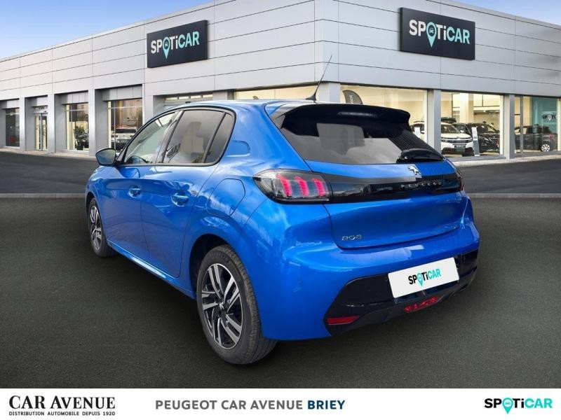Occasion PEUGEOT 208 1.2 PureTech 100ch S&S Allure 2023 Bleu Vertigo (V) 14490 € à Briey