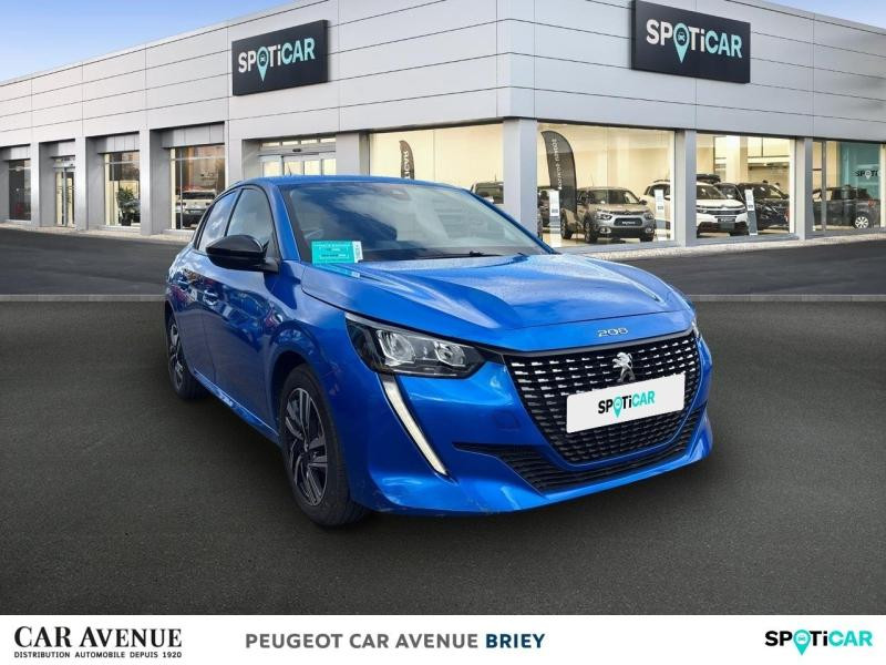 Occasion PEUGEOT 208 1.2 PureTech 100ch S&S Allure 2023 Bleu Vertigo (V) 14490 € à Briey