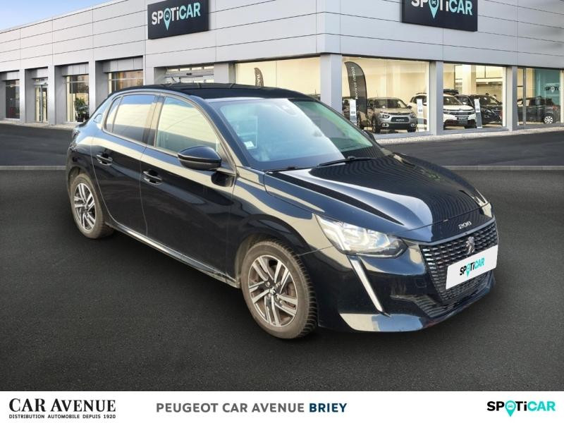 Occasion PEUGEOT 208 1.2 PureTech 100ch S&S Allure 2019 Noir Perla Nera 9490 € à Briey