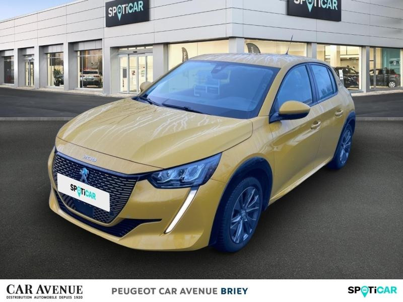 Occasion PEUGEOT 208 e-208 136ch Active Business 2021 Jaune Faro 12990 € à Briey