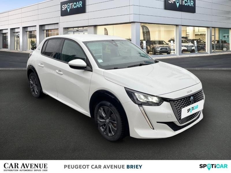 Used PEUGEOT 208 e-208 136ch Allure 2021 Blanc Banquise (O) € 14490 in Briey