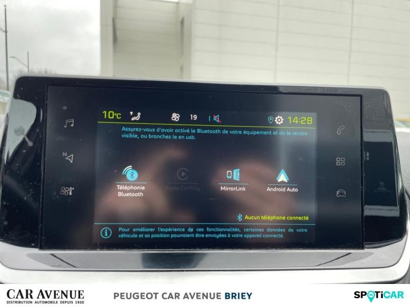 Used PEUGEOT 208 e-208 136ch Allure 2021 Blanc Banquise (O) € 14490 in Briey