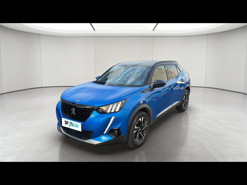 Occasion PEUGEOT 2008 1.2 PureTech 130ch S&S GT Line EAT8 7cv 2020 Bleu Vertigo (S) 16790 € à Briey