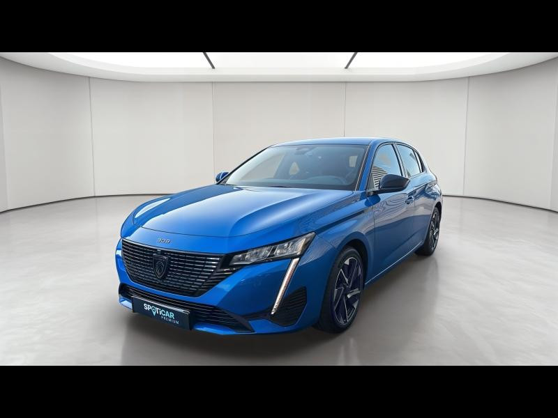 Occasion PEUGEOT 308 1.2 PureTech 130ch S&S Allure Pack 2022 Bleu Vertigo (S) 15490 € à Briey