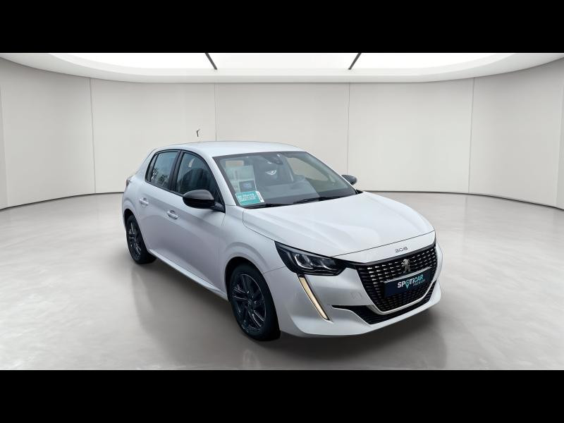 Used PEUGEOT 208 1.2 PureTech 100ch S&S Active Pack 2022 Blanc Banquise (O) € 12490 in Briey