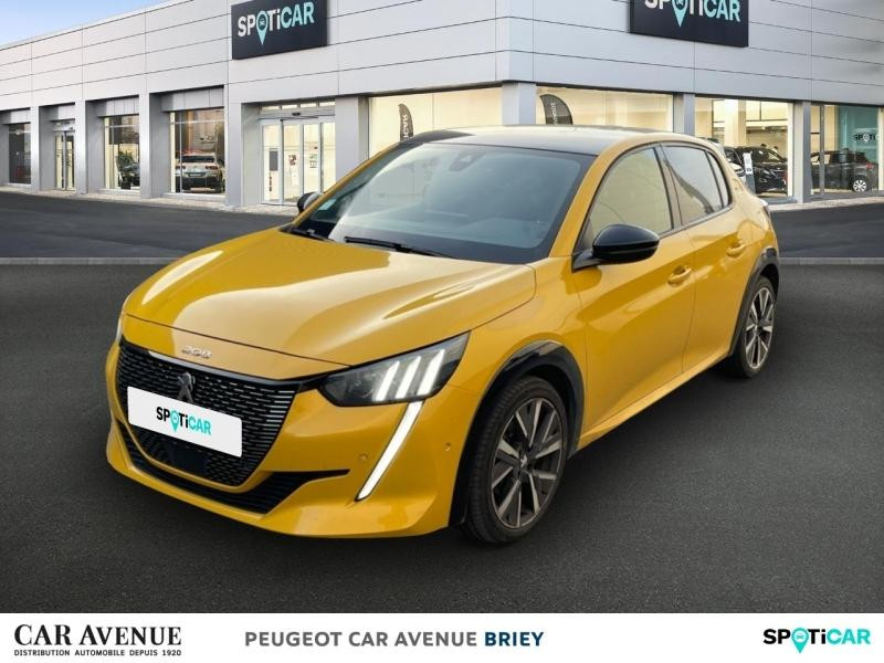 Used PEUGEOT 208 1.2 PureTech 100ch S&S GT EAT8 2021 Jaune € 14790 in Briey