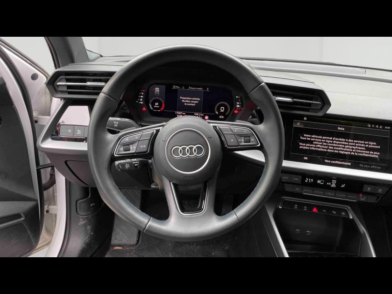 Occasion AUDI A3 Sportback 30 TFSI 116ch Hybride Design S tronic 7 2024 Blanc Arkona 26990 € à Briey