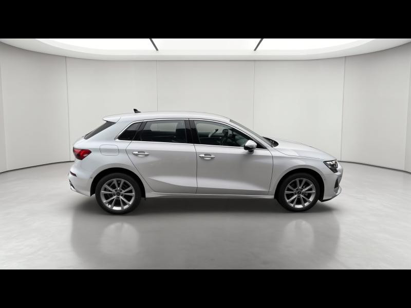 Occasion AUDI A3 Sportback 30 TFSI 116ch Hybride Design S tronic 7 2024 Blanc Arkona 26990 € à Briey