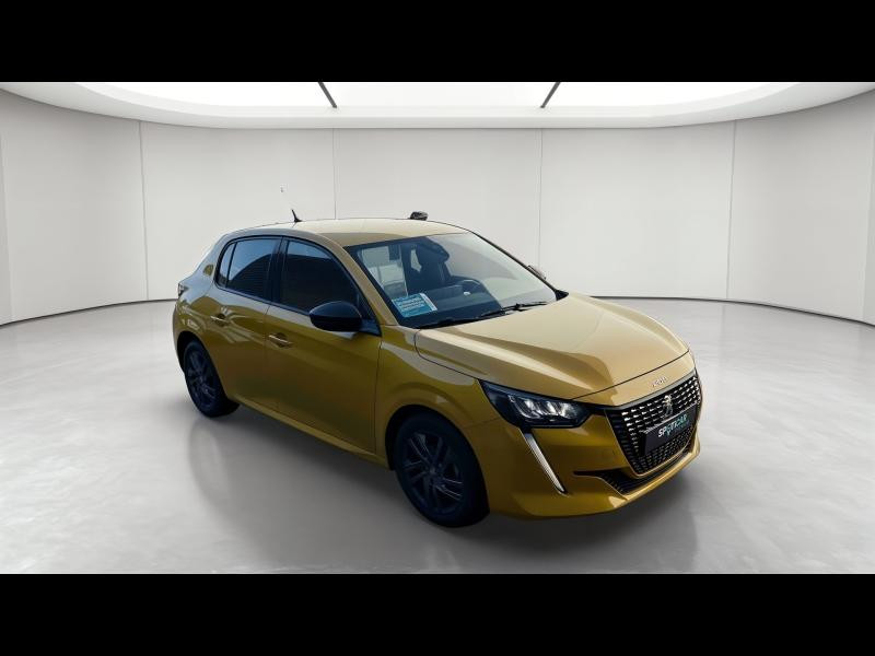 Occasion PEUGEOT 208 1.2 PureTech 75ch S&S Style 2022 Jaune 12490 € à Briey
