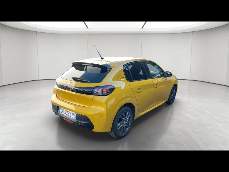 Occasion PEUGEOT 208 1.2 PureTech 75ch S&S Style 2022 Jaune 12490 € à Briey