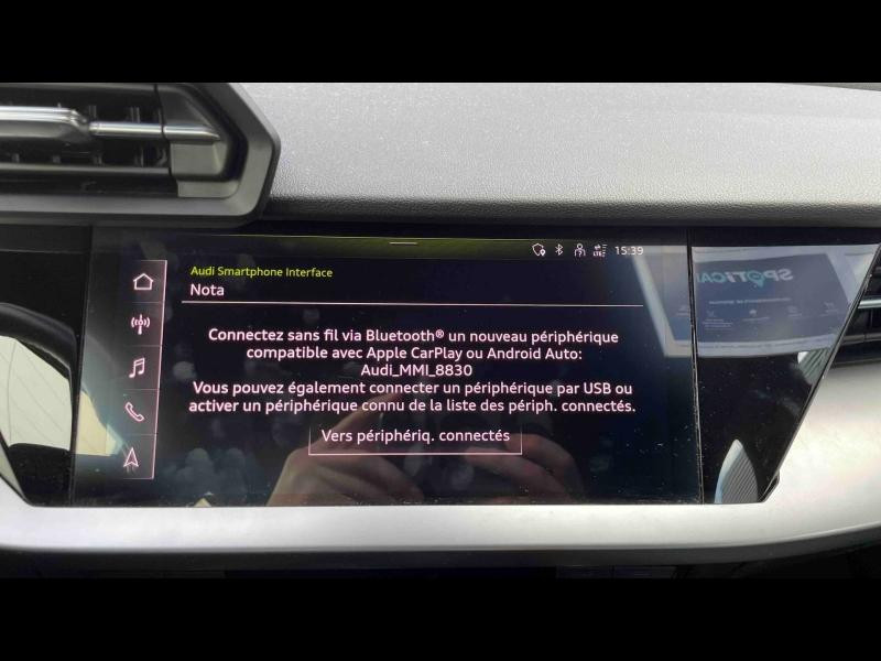 Used AUDI A3 Berline 30 TDI 116ch Design S tronic 7 2022 Noir Brillant € 22990 in Briey