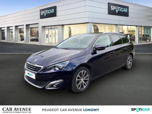 Used PEUGEOT 308 SW 1.6 BlueHDi 120ch Allure S&S EAT6 2016 Dark Blue € 15,490 in Longwy