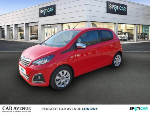 Occasion PEUGEOT 108 VTi 72 Style S&S 4cv 5p 2021 Rouge Scarlet (O) 13 830 € à Longwy