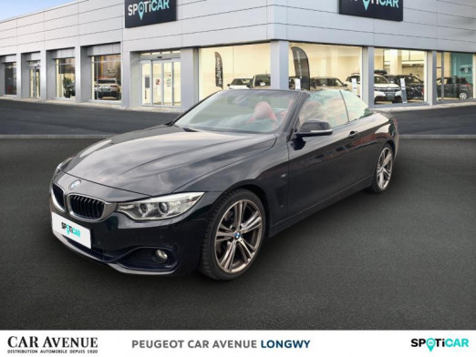 Occasion BMW Série 4 Cabriolet 420dA 184ch M Sport 2014 Saphirschwarz 23 490 € à Longwy