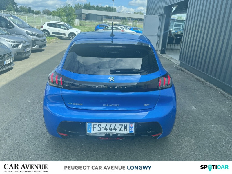 Occasion PEUGEOT 208 e-208 136ch GT Pack 2020 Bleu Vertigo (V) 19490 € à Longwy