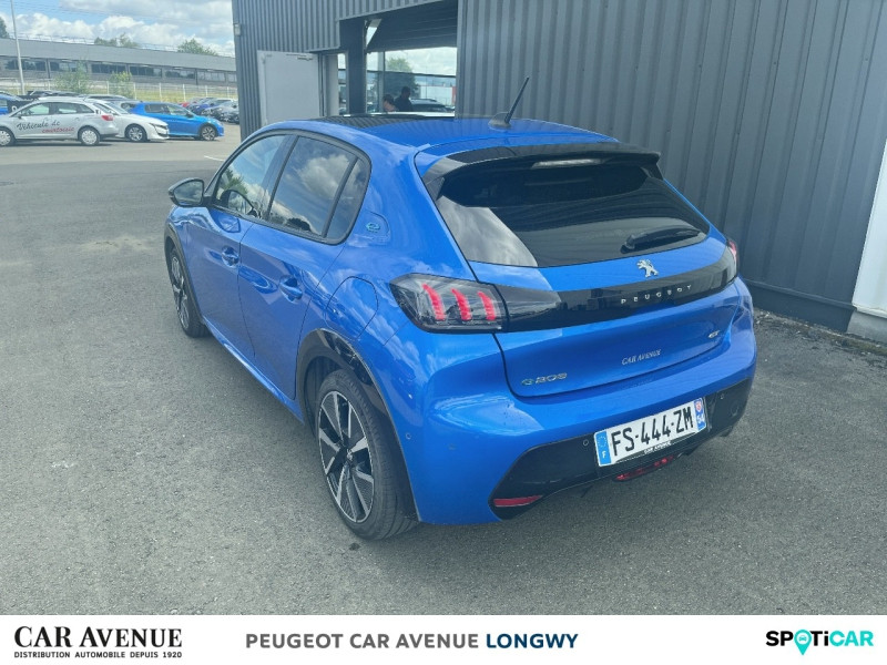 Used PEUGEOT 208 e-208 136ch GT Pack 2020 Bleu Vertigo (V) € 19490 in Longwy