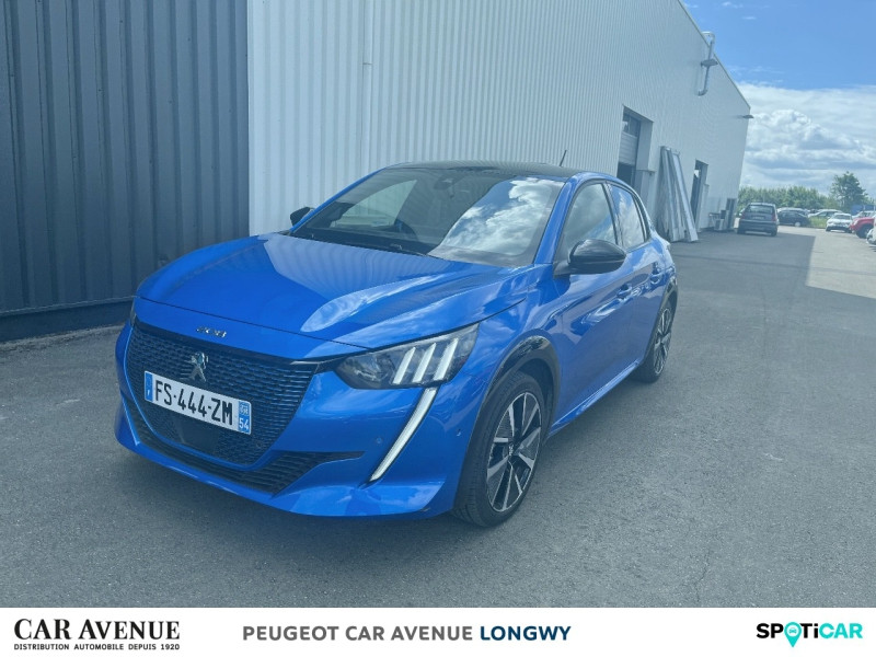 Occasion PEUGEOT 208 e-208 136ch GT Pack 2020 Bleu Vertigo (V) 19490 € à Longwy