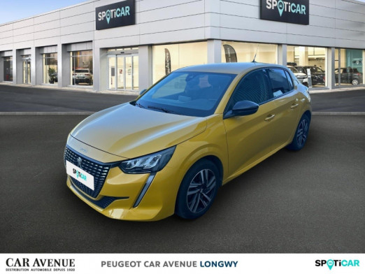 Occasion PEUGEOT 208 1.2 PureTech 100ch S&S Allure EAT8 2023 Jaune 17 990 € à Longwy