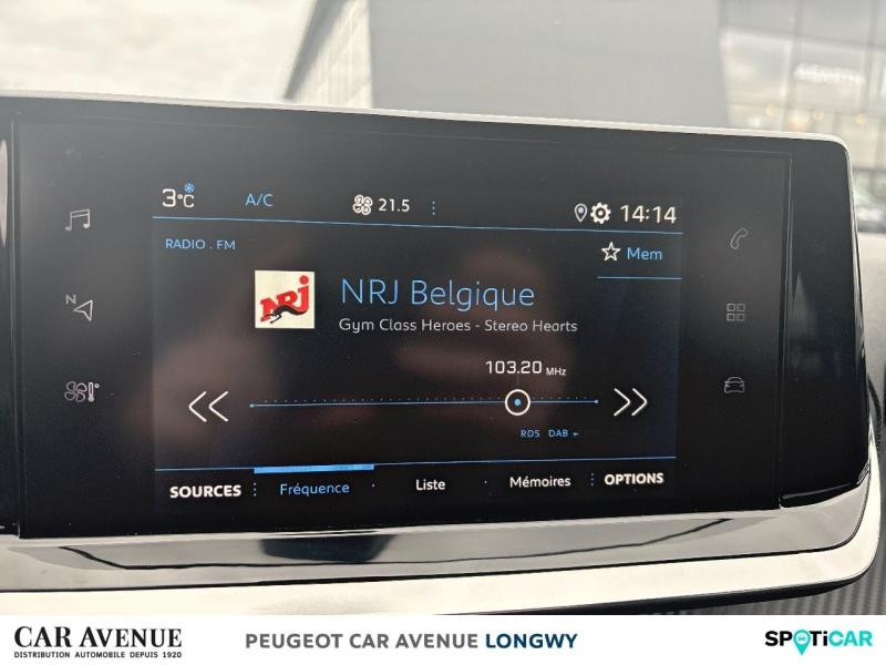 Used PEUGEOT 208 1.2 PureTech 100ch S&S Allure 118g 2021 Noir Perla Nera (M) € 15890 in Longwy