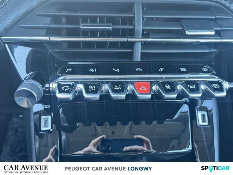 Used PEUGEOT 2008 1.2 PureTech 130ch S&S Allure 2020 Noir Onyx (O) € 15490 in Longwy
