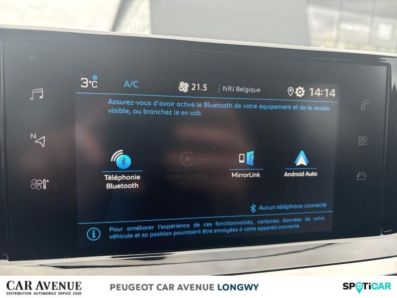Used PEUGEOT 208 1.2 PureTech 100ch S&S Allure 118g 2021 Noir Perla Nera (M) € 15890 in Longwy