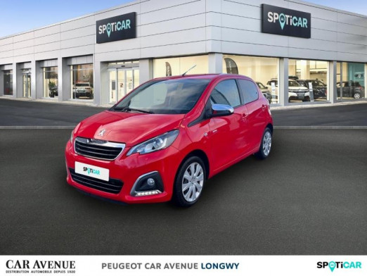 Occasion PEUGEOT 108 VTi 72 Style S&S 4cv 5p 2020 Rouge Scarlet (O) 9 990 € à Longwy