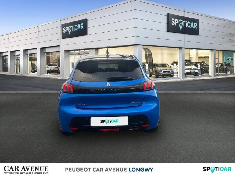 Occasion PEUGEOT 208 1.2 PureTech 130ch S&S GT Line EAT8 7cv 2019 Bleu Vertigo 14390 € à Longwy